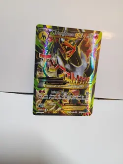 M Houndoom EX 154/162 Breakthrough Holo Pokemon NM NO DMG From pack to sleeve - Image 1