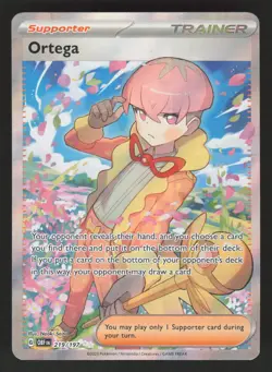 Ortega 219/197 Pokemon TCG SV03: Obsidian Flames NM - Image 1