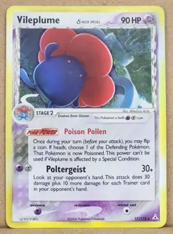 Pokemon Vileplume Reverse Holo 17/110 Ex Holon Phantoms B - Image 1