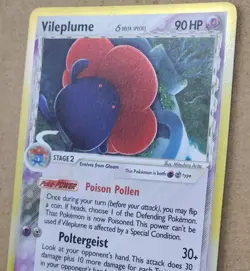 Pokemon Vileplume Reverse Holo 17/110 Ex Holon Phantoms B - Image 3