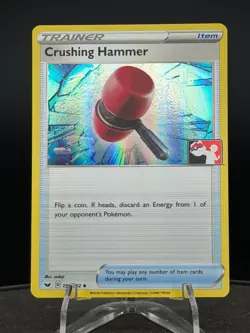 Crushing Hammer 159/202 Pokemon TCG Prize Pack Series HOLO NM+ - Image 1