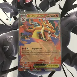 🔥Mega Charizard Y ex 022/217 Holo Double Rare ME: Ascended Heroes NM+🔥 - Image 1