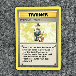 Vintage Pokemon Base Set Pokemon Trader 77/102 Rare NM - Image 1