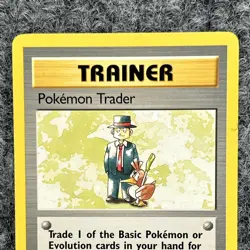 Vintage Pokemon Base Set Pokemon Trader 77/102 Rare NM - Image 3