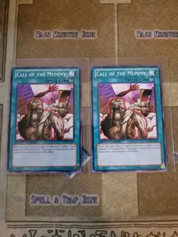 YUGIOH 2X CALL OF THE MUMMY GLD4-EN040 COMMON LIMITED ED NM - Image 1