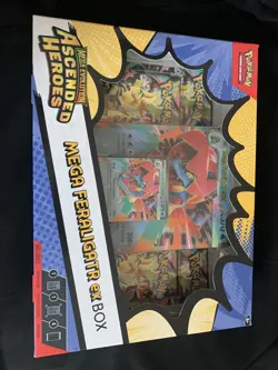 Pokemon TCG: Mega Evolution—Ascended Heroes Mega Feraligatr ex Box - Image 1