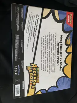 Pokemon TCG: Mega Evolution—Ascended Heroes Mega Feraligatr ex Box - Image 2