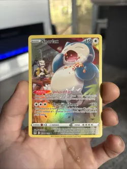 Snorlax TG10/TG30 - Holo Lost Origin Trainer Gallery Pokemon NM - Image 1