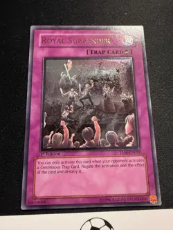 Royal Surrender - Ultimate Rare 1st Edition TLM-EN059 - LP - YuGiOh - Image 2