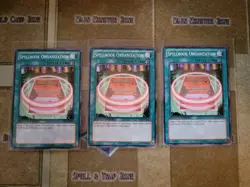 YUGIOH 3X SPELLBOOK ORGANIZATION GLD5-EN041 COMMON LIMITED ED NM - Image 1