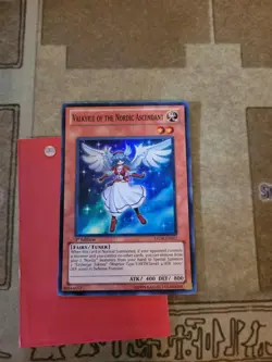 YUGIOH VALKYRIE OF THE NORDIC ASCENDANT STOR-EN017 SUPER 1ST ED NM - Image 2
