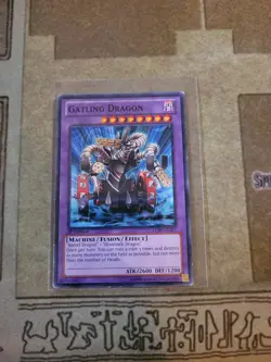 YUGIOH GATLING DRAGON LCJW-EN267 COMMON 1ST ED LP - Image 1