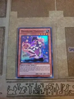 YUGIOH MADOLCHE MAGILEINE REDU-EN024 SUPER UNLIMITED ED LP - Image 1