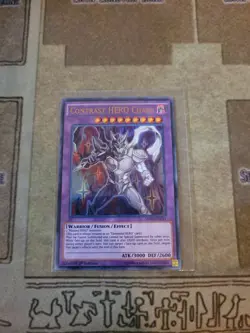 YUGIOH CONTRAST HERO CHAOS SDHS-EN041 ULTRA 1ST ED NM - Image 1