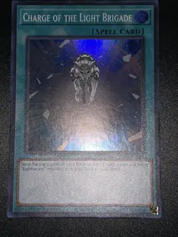 Yugioh Charge of the Light Brigade Super Rare RA02 - Image 1