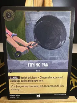 Frying Pan 202/204 [Foil] [NM] [Uncommon] [The First Chapter] Disney Lorcana - Image 1