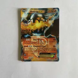 Heatran EX #13/116 Pokemon Plasma Freeze with 100Bulk cards Included - Image 1