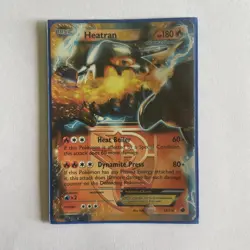 Heatran EX #13/116 Pokemon Plasma Freeze with 100Bulk cards Included - Image 3
