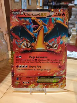 Pokemon Charizard EX XY17 JUMBO Holo Oversized Promo Card - Image 1