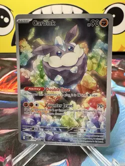 Carbink 242/217 Pokemon TCG Ascended Heroes Illustration Rare Card NM - Image 1