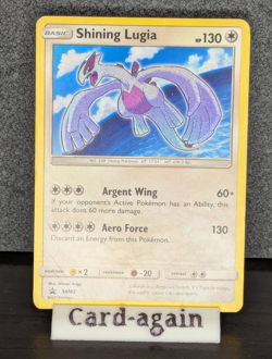 Pokemon TCG Shining Lugia SM82 Promo Holo Card, MP Condition - Image 1