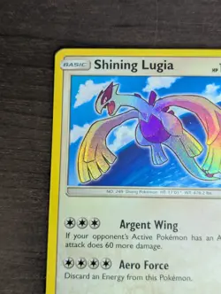 Pokemon TCG Shining Lugia SM82 Promo Holo Card, MP Condition - Image 3