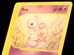 Mew 55/165 Rare Expedition Base Set Pokemon E Card LP Non Holo 2002 WotC - Image 4