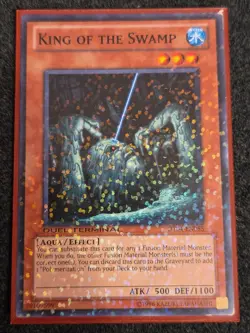 Yugioh! LP King of the Swamp - DT04-EN055 - Common - Duel Terminal Lightly Playe - Image 1