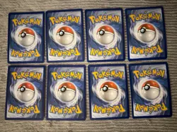 Pokemon 8x Card Lot Gold Reshiram Zekrom Pikachu V Avian Zamazenta GX + More - Image 2