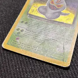 Dark Arbok Holo Rare (SWIRL) Team Rocket 2/82 – Vintage WotC Pokemon Card - DMG - Image 3