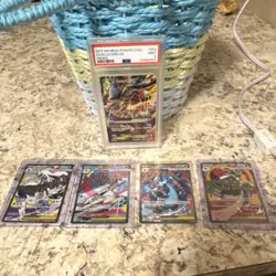 Pokemon Mega Powers Collection Lucario EX Japanese Holo Promo 5 Card Lot 2017 - Image 1