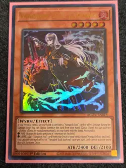 Vanquish Soul Jiaolong Ultra Rare 1st Edition AGOV-EN018 Yugioh NM - Image 1