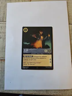 Disney Lorcana TCG - Te Ka - Heartless 192/204 -NM - Cold Foil - Image 1