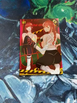 Chainsaw Man Makima Sexy Waifu Card – EX 03 Holo Foil - Image 1
