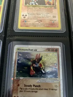 Hitmonchan EX Holo Rare Ruby and Sapphire Card 98/109 Excellent Condition - Image 2