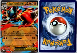 Pokemon Card - Mega Lucario ex 012 ME: Mega Evolution Promo Promo Holo Near Mint - Image 3