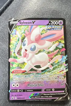 Sylveon V SWSH202 SWSH: Sword & Shield Promo Cards Holo - Image 1