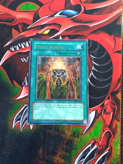 Mage Power - LON-050 - Ultra Rare - Unlimited Edition Yugioh MP - Image 1