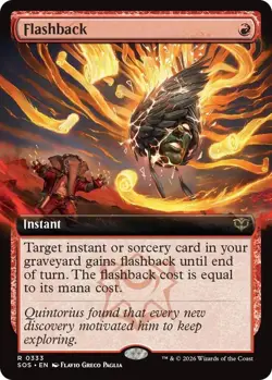 Flashback 333 - Extended Art, English Secrets of Strixhaven SOS NM - Image 1