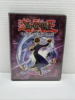 Yu-Gi-Oh Vintage Collection Binder Books TCG Seto Kaiba Yugioh 1996 No Cards - Image 1