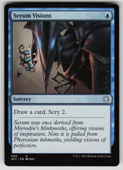 Serum Visions Normal U Commander: Adventures in the Forgotten Realms 94 NM - Image 1