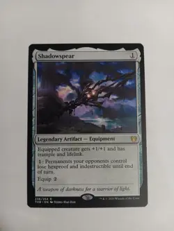 Wizards of the Coast Shadowspear 236/254 Theros Beyond Death Rare EN Regular - Image 1