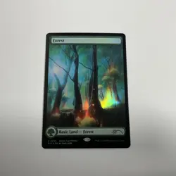 MTG Forest (0035) *Foil* MagicCon Secret Lair Lotus Land MT/NM John Avon - Image 1