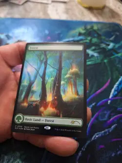 Forest (35) Foil Secret Lair Lotus Land by John Avon from MagicCon Las Vegas - Image 3