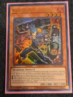 Yugioh Vanquish Soul Razen WISU-EN016 Ultra Rare 1st Ed NM - Image 1