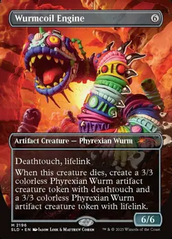 [1x] Wurmcoil Engine (2196) - Foil Near Mint, English Secret Lair MTG Magic - Image 1