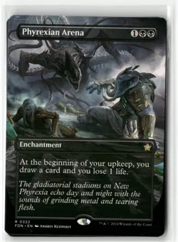 Phyrexian Arena (Borderless) R 322 Foundations MTG - Image 1