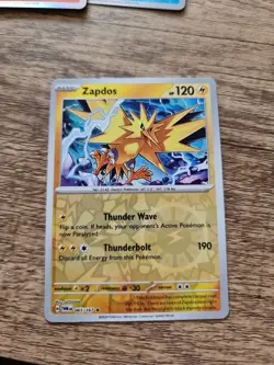 Zapdos - 065/167 Reverse Holo Rare - SV06: Twilight Masquerade - Pokemon TCG - Image 1