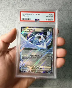 2025 POKEMON PRE EN-PRISMATIC EVOLUTIONS #082 LUGIA EX PSA 10 - Image 2