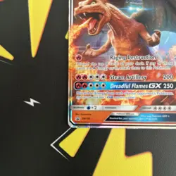 Charizard GX SM195 - Sun & Moon Black Star Promo Standard Size Pokemon TCG MP - Image 3